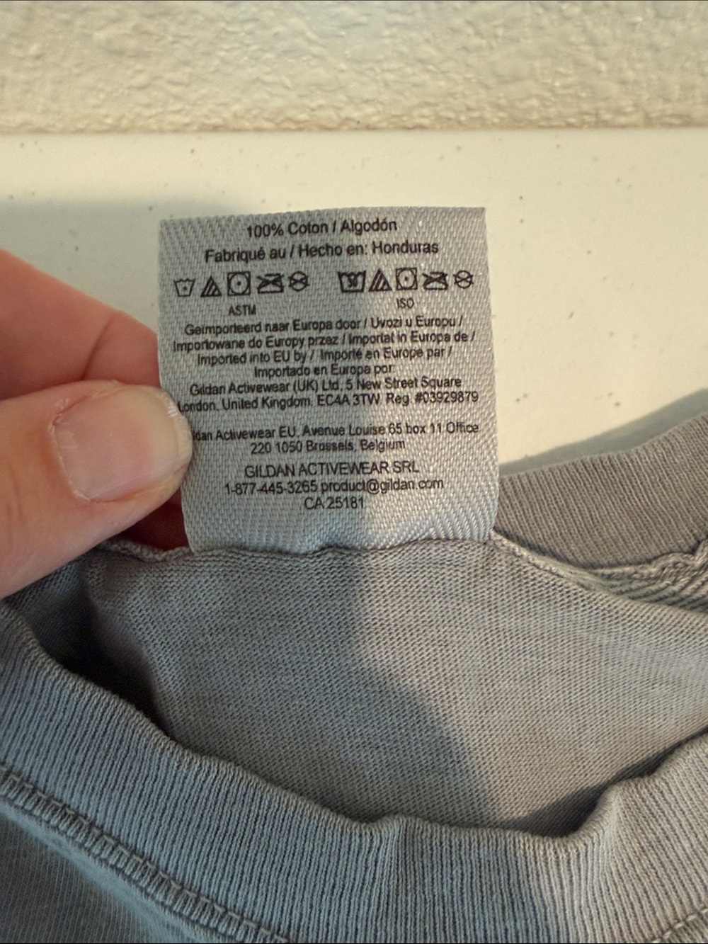 COMFORT COLORS Hotel Clermont Atlanta Georgia Gray Tee size medium - Picture 6 of 6